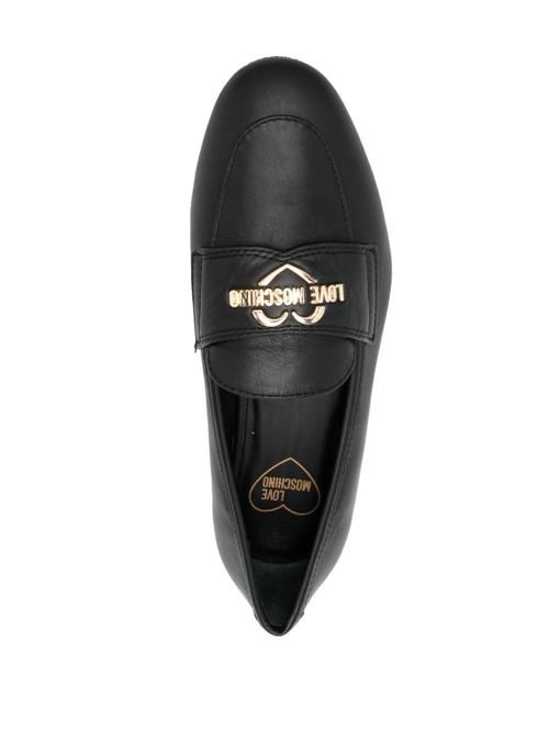 Mocassino donna nero LOVE MOSCHINO | JA10310G1HIE0000